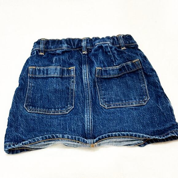 Crewcuts Denim Skirt sz 7 Jean Skirt Mini Skirt J. Crew Kids Skirt - Picture 2 of 5